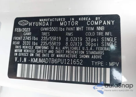 2023 Genesis Gv70 2.5T Awd from USA, damaged, VIN KMUMADTB6PU121652